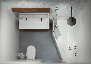 Акриловая ванна Riho Rethink Space B114001005 L 170х90см белый